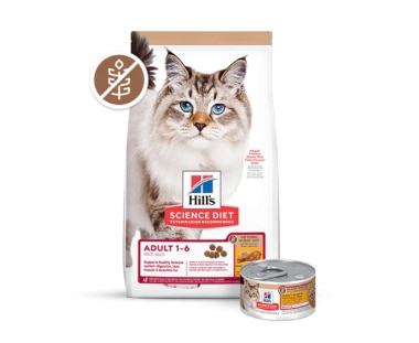 Science light and perfect weight cat food
